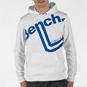 Bench Mens Harrier Interlock Hoody White
