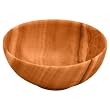 Handmade Decorative Polished Hotan Jade Bowl In Marbled Brown