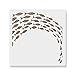 School of Fish Stencil Template - Reusable Stencil with Multiple Sizes Available
