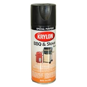 Krylon K01618 Bbq & Stove Black Paint 6 Can(s)