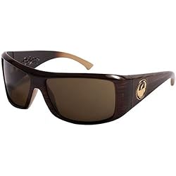 Dragon Alliance Calaca Men's Medium Fit Casual Sunglasses - Mocha Stripe/Bronze