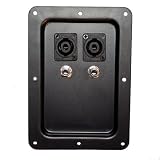 Pair of Dual Jack Plate Speakon-1/4