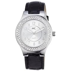 MC Damen-Armbanduhr Lederband 50326
