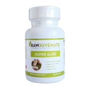 Raw Green Organics Rawjuvenate Super Aloe Supplement, 0.25 Pound
