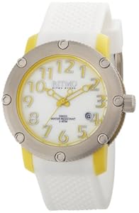 Ritmo Mundo Women's 242 Yellow Carnival Mother-Of-Pearl Dial Watch