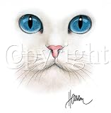 Cat Face Adult T-Shirt
