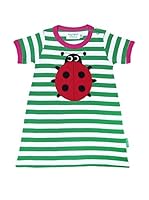 Toby Tiger Vestido Draladybird (Verde / Blanco)