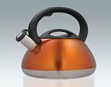Search : Creative Home Sphere 3 Qt Stainless Steel Whistling Tea Kettle - Bronze