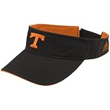 adidas Tennessee Volunteers Youth Black Basic Logo Adjustable Visor