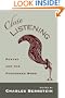 Close Listening: Poetry and the Performed Word