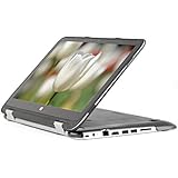 iPearl mCover Hard Shell Case for 13.3" HP Pavilion X360 13-a0xx series 2 in 1 Convertible Touchscreen laptops (Black)