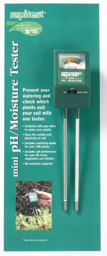 Childrens Toyshop  Tools & Hardware : Luster Leaf Rapitest Mini Soil pH/Moisture Tester #1817