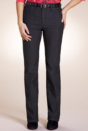 Per Una Stretch Straight Leg Denim Jeans with Belt