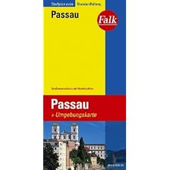 Falk Stadtplan Extra Standardfaltung Passau