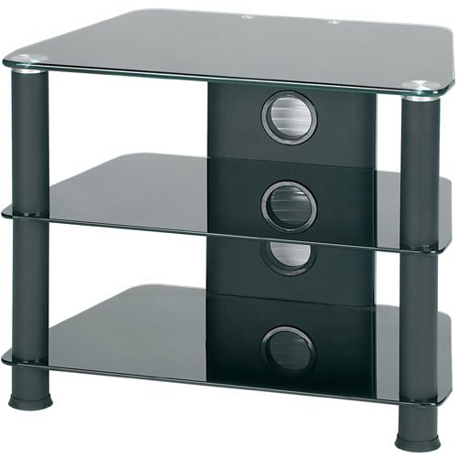 Black Glass Lcd Tv Stand