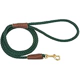 Mendota Products Small Dog Snap Leash, Hunter Green, 3/8-Inch x 6-Feet