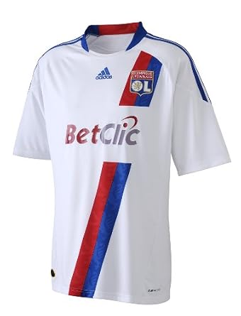 adidas Ol H Jsy - OL Maillot domicile Football Homme - Blanc