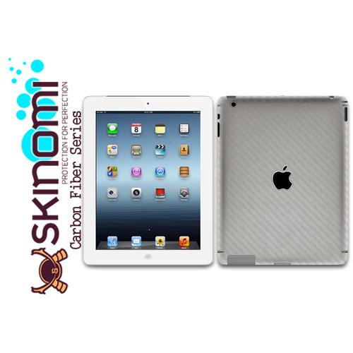 Skinomi TechSkin - Sliver Carbon Fiber Film Shield 