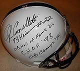John Cappelletti Signed Penn State Helmet Heisman Trophy Winner Full Inscribed Stats Rare w/ Cappelletti COA