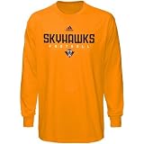 NCAA adidas Tennessee Martin Skyhawks Orange Sideline Long Sleeve T-shirt