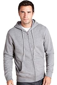Zip Through Hooded Sweat Top