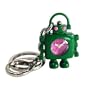 Novelty Mini Robot Clock KEYCHAIN: TOKIBOT; DJ-Green