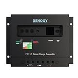 Renogy 30 Amp PWM Charge Controller Regulator Off Grid for Battery Charging