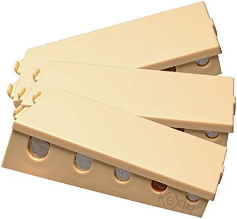 Coin Tray Organizer, Loose Change Folding Storage (3-Pack)