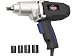 All Power America APT2007 7.5 Amp 1/2-inch Corded Impact Wrench With 4 Impact Sockets And Case