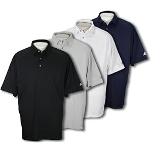 Adidas Mens Button Down Short Sleeve