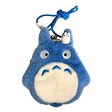 Studio Ghibli My Neighbor Totoro Blue Totoro Shape Plush Purse
