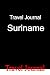 Books : Travel Journal Suriname