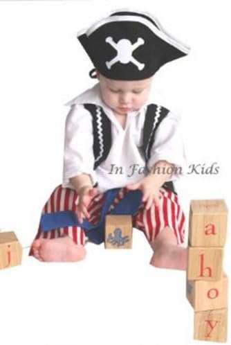 Infant Pirate Costume - Baby Pirate Boys Costume 6-18 months