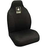 Military U.S. Army Seat Cover, 20" x 48"/Small, Black