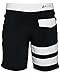 Hurley Men's BP Solid Boardshort Phantom Boardshort, Black, 32