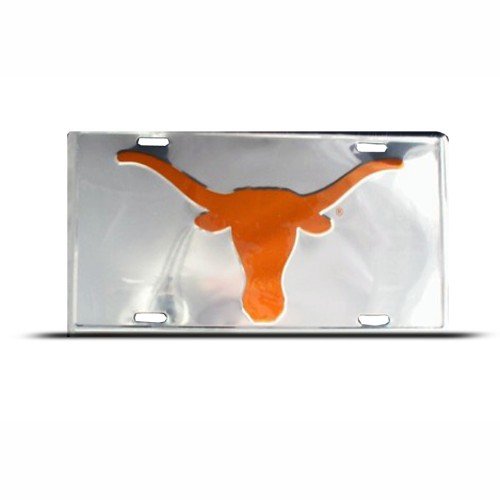 University Of Texas Longhorns Metal College License Plate Wall Sign Tag