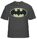 Batman Distressed Shield #8 Logo T-Shirt