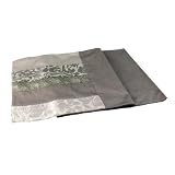 SILVER BURNOUT VELVET RUNNER