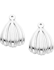 Pair of 14K White Gold Earring Jackets -- LIFETIME WARRANTY
