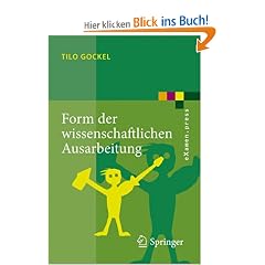 Form der wissenschaftlichen Ausarbeitung: Studienarbeit, Diplomarbeit, Dissertation, Konferenzbeitrag (eXamen.Press)