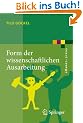 Form der wissenschaftlichen Ausarbeitung: Studienarbeit, Diplomarbeit, Dissertation, Konferenzbeitrag (eXamen.press)