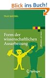Form der wissenschaftlichen Ausarbeitung: Studienarbeit, Diplomarbeit, Dissertation, Konferenzbeitrag (eXamen.press)
