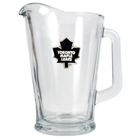 Toronto Maple Leafs Large Glass Beer Pitcher