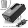 PRO SERIES Equivalent CANON CG-580 External Charger & BP-511 Battery for Canon PowerShot ELURA 10 / EOS 20D / 30D / 40D / 50D and more. Features USB Port for Charging USB Enabled Devices