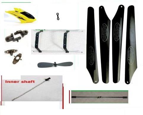 GYRO Z718 METAL 3.5CH ELECTRIC RTF RC HELICOPTER ALL SPARE PARTS