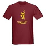 TITO WALL MURAL Black T-Shirt Flag Dark T-Shirt by CafePress