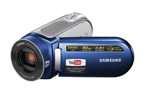 Samsung SC-MX20 Flash Memory Camcorder w/34x Optical Zoom (Blue)