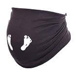Maternity Belly-band Size 10-14 Sweet feet in black