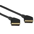 Hama SCART-Verbindungskabel (Stecker auf Stecker, 1,5m) schwarz