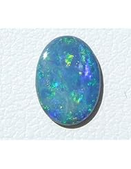 O&G Australia Natural Opal Doublet Gemstone, 6x8mm (0.71cttw)